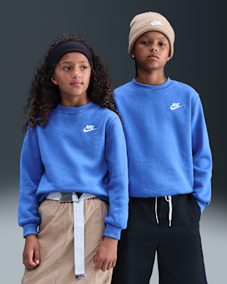 早い者勝ち NIKE Sport Wear Club Crew BB Sweatshirt Fleece Nike Club BB Crew Letters | Champs Sports
